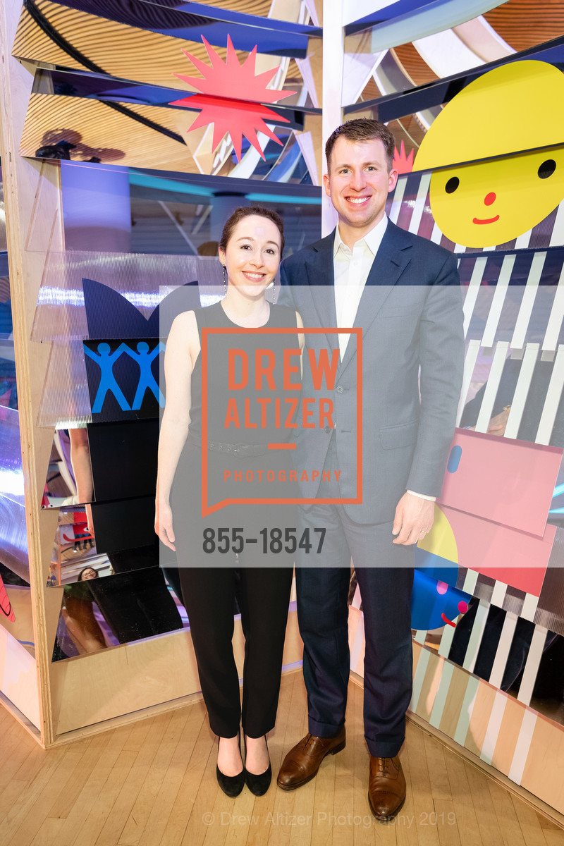 Katherine Abbey, Derek Prill, SFMOMA Art Bash 2019, SFMOMA, May 22nd, 2019, Photo #855-18547 Katherine Abbey, Derek Prill, Photo #855-18547