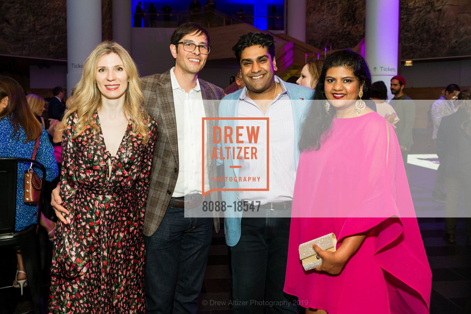 Tamara Samoylova with Eric Bostrom, Rajat Batra and Anu Batra