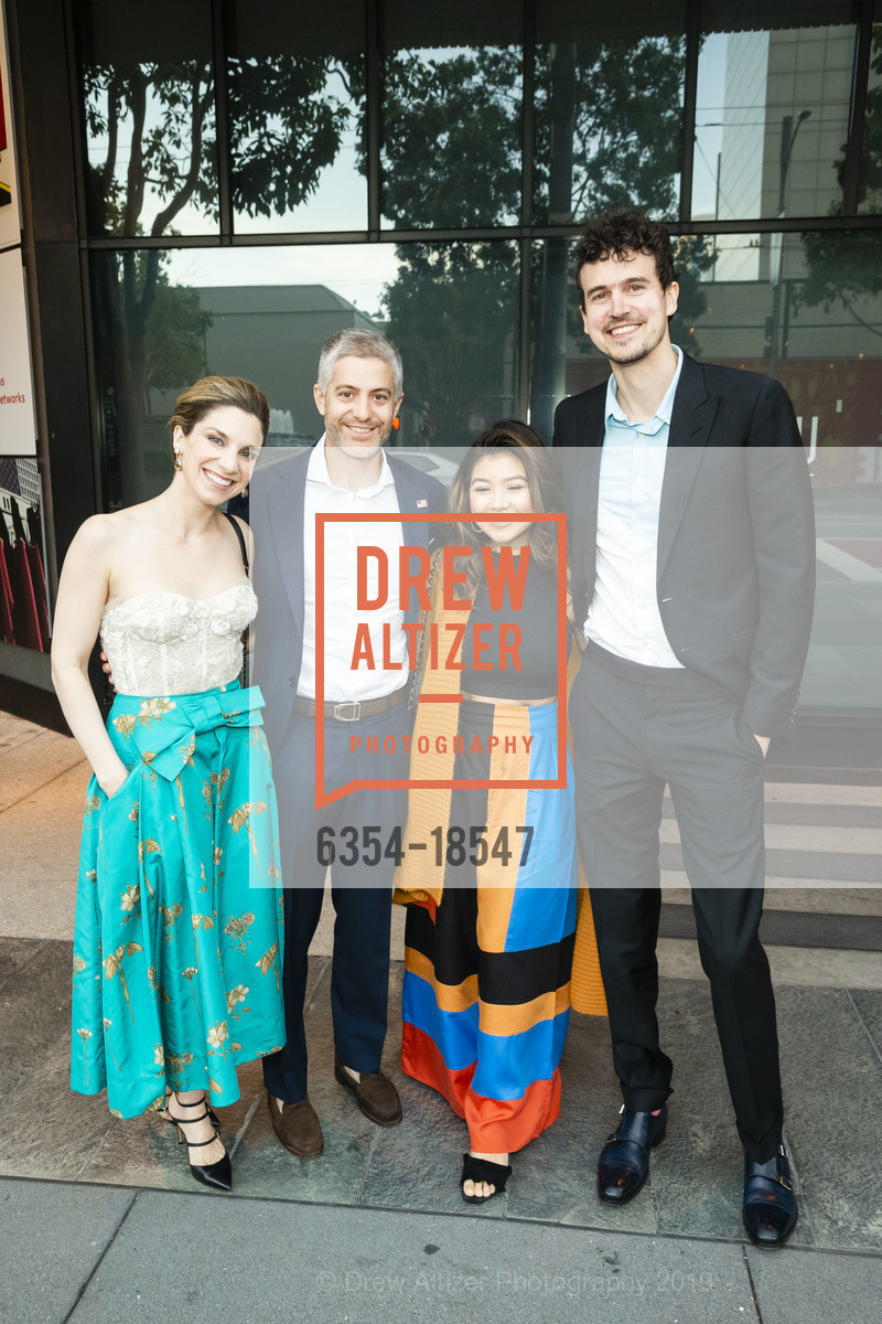 Mia Conway, Danny Conway, Nicky Cornell, Alex Cornell, SFMOMA Art Bash 2019, SFMOMA, May 22nd, 2019, Photo #6354-18547 Mia Conway, Danny Conway, Nicky Cornell, Alex Cornell, Photo #6354-18547