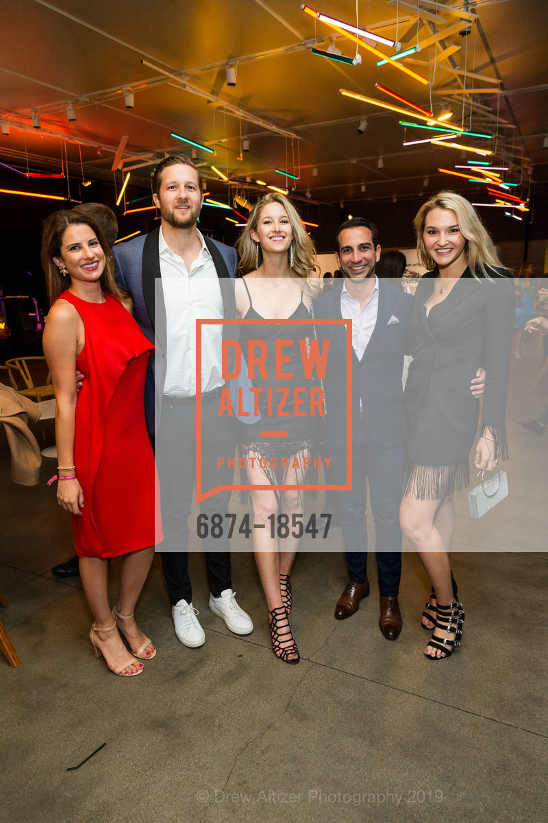 Camilla Moshayedi, Dylan MacNiven, Bianca Hart, Cyrus, SFMOMA Art Bash 2019, SFMOMA, May 22nd, 2019, Photo #6874-18547 Camilla Moshayedi, Dylan MacNiven, Bianca Hart, Cyrus, Photo #6874-18547