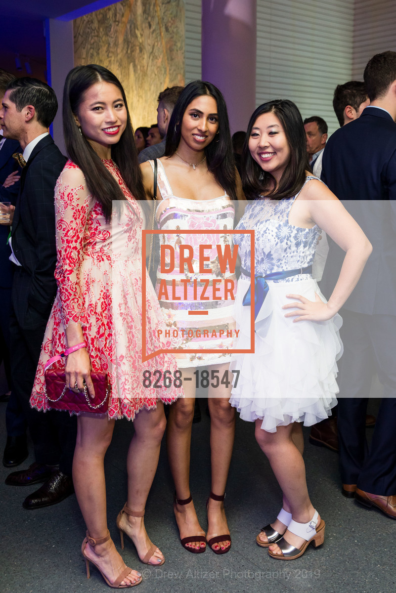 Luna Dai, Nina Mova, Sophia Hu, SFMOMA Art Bash 2019, SFMOMA, May 22nd, 2019, Photo #8268-18547 Luna Dai, Nina Mova, Sophia Hu, Photo #8268-18547