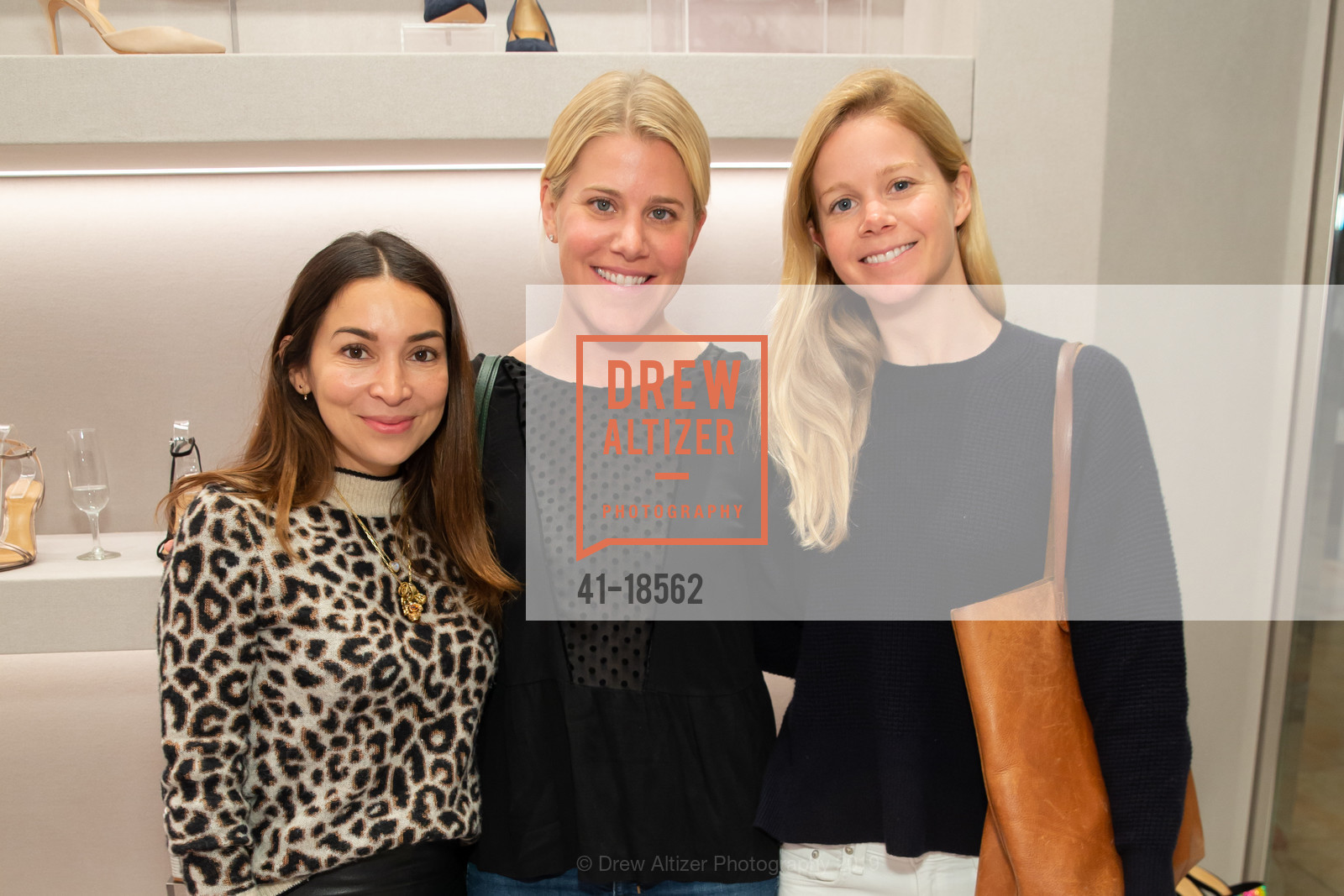 Claudia Mata Gladish, Courtney Halip, Jen Jermain, Schutz San Francisco Store Opening, San Francisco Westfield Centre. 865 Market Street, May 29th, 2019, Photo #41-18562 Claudia Mata Gladish, Courtney Halip, Jen Jermain, Photo #41-18562