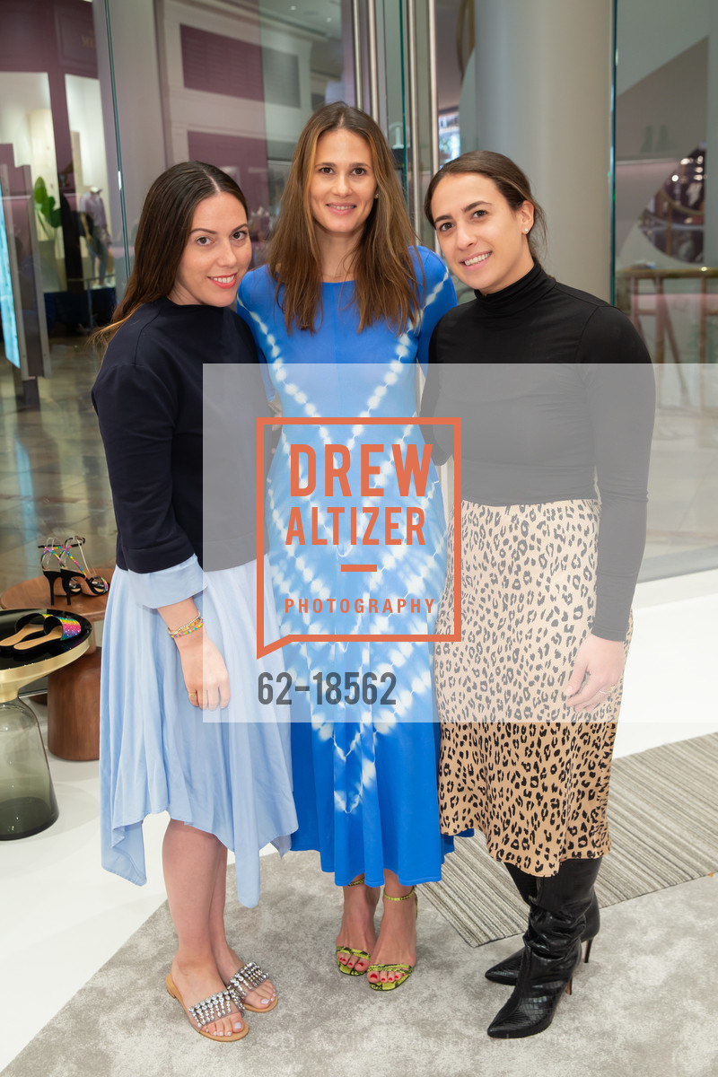 Darby Gaynor Glickman, Hannah McKinley, Christina Biaggi, Schutz San Francisco Store Opening, San Francisco Westfield Centre. 865 Market Street, May 29th, 2019, Photo #62-18562 Darby Gaynor Glickman, Hannah McKinley, Christina Biaggi, Photo #62-18562