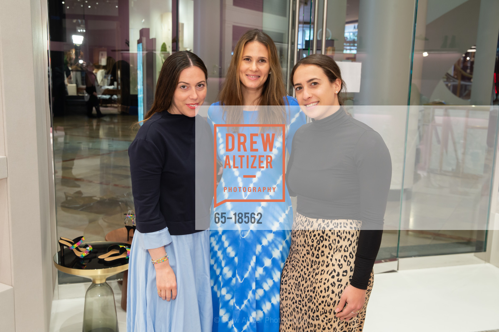 Darby Gaynor Glickman, Hannah McKinley, Christina Biaggi, Schutz San Francisco Store Opening, San Francisco Westfield Centre. 865 Market Street, May 29th, 2019, Photo #65-18562 Darby Gaynor Glickman, Hannah McKinley, Christina Biaggi, Photo #65-18562