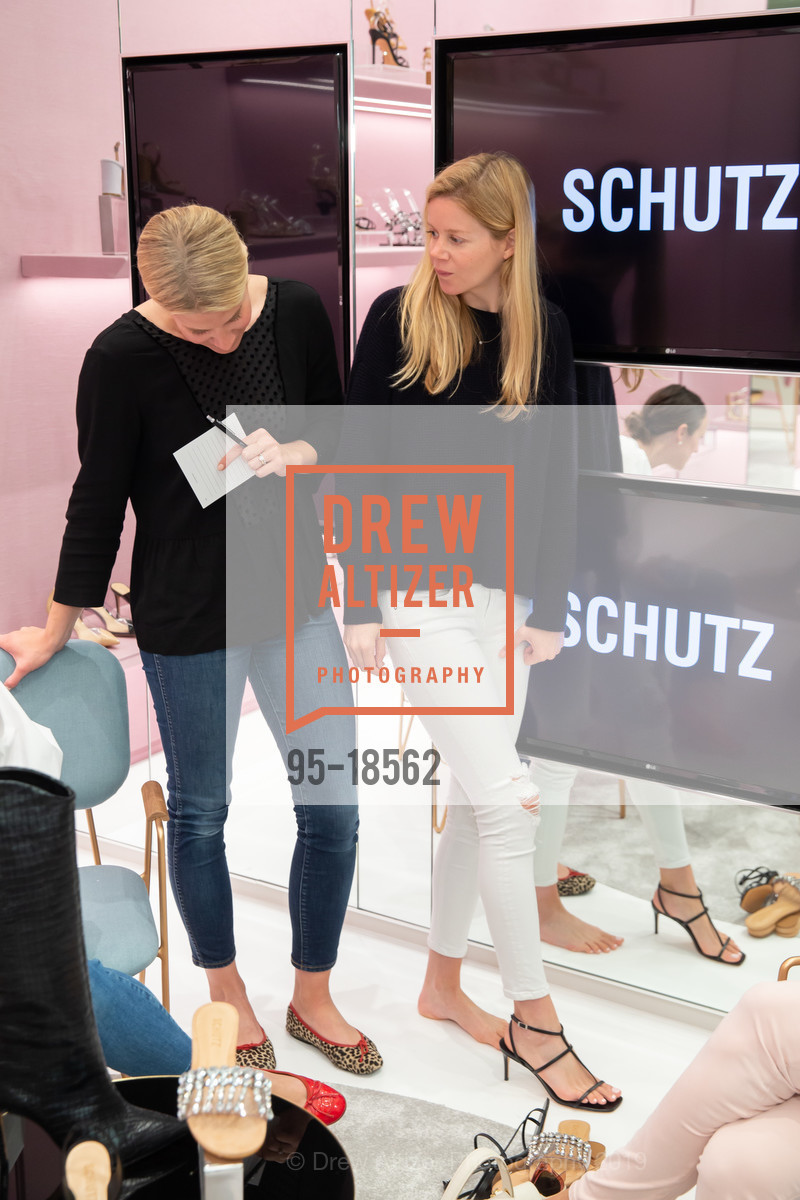 Courtney Halip, Jen Jermain, Schutz San Francisco Store Opening, San Francisco Westfield Centre. 865 Market Street, May 29th, 2019, Photo #95-18562 Courtney Halip, Jen Jermain, Photo #95-18562