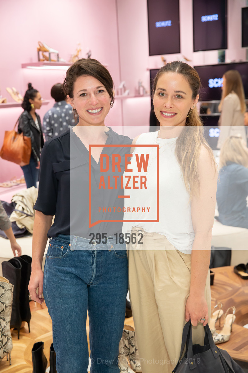 Leah Carmack, Sayre Ziskin, Schutz San Francisco Store Opening, San Francisco Westfield Centre. 865 Market Street, May 29th, 2019, Photo #295-18562 Leah Carmack, Sayre Ziskin, Photo #295-18562