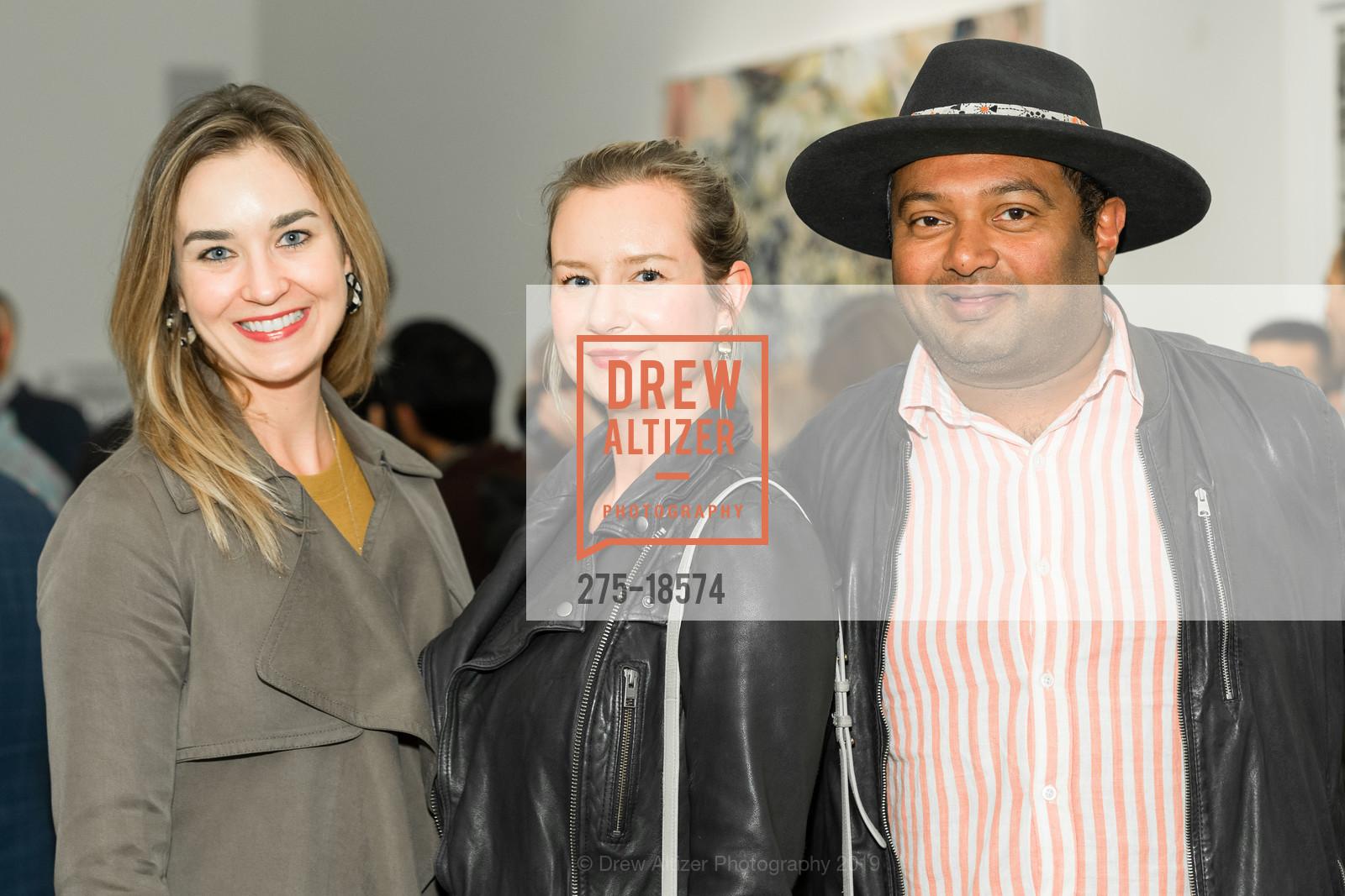 Lauren Barnard, Jane Kwett, Nish Nadaraja, Mission Graduates Food for Thought Launch Party, Foreign Cinema. 2543 Mission Street, May 30th, 2019, Photo #275-18574 Lauren Barnard, Jane Kwett, Nish Nadaraja, Photo #275-18574
