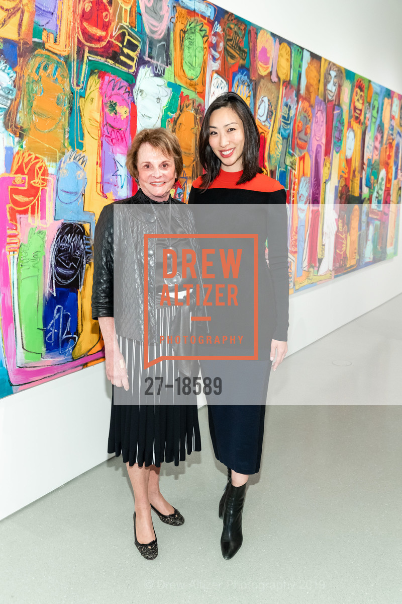 Mary Zlot, Kelly Huang, Gagosian Opening for Richard Prince's High Times, Gagosian. 657 Howard Street, May 30th, 2019, Photo #27-18589 Mary Zlot, Kelly Huang, Photo #27-18589