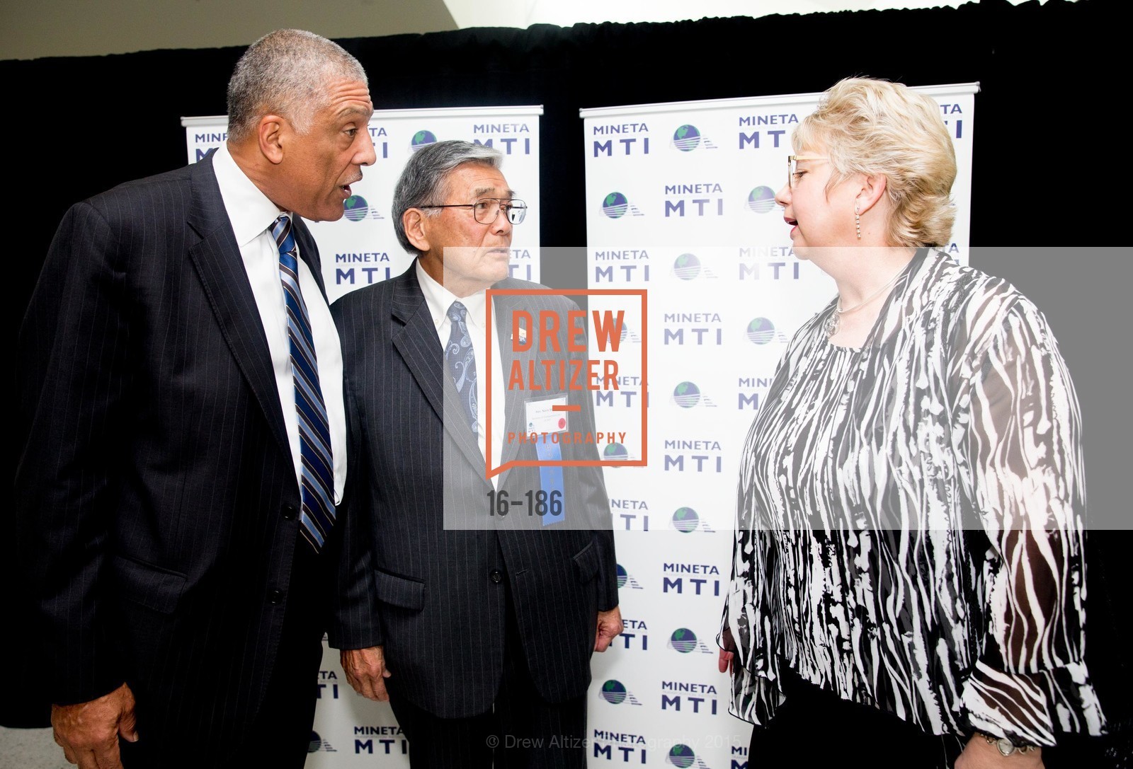 Michael Townes, Norman Mineta, Darlene Gee, 2015 MTI Awards Banquet and Convocation Exercises, San Jose State University, Student Union Ballroom. One Washington Square, June 25th, 2015,Drew Altizer, Drew Altizer Photography, full-service event agency, private events, San Francisco photographer, photographer California