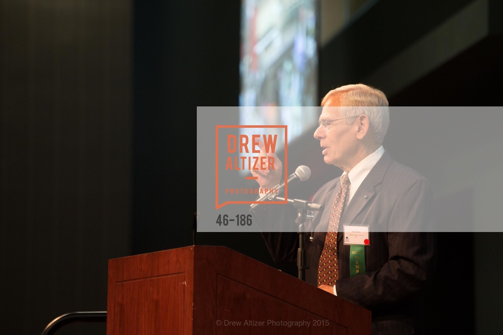 Rod Diridon, Gucci & Vogue Dinner, San Jose State University, Student Union Ballroom. One Washington Square, June 25th, 2015, Photo #46-186 Rod Diridon, Photo #46-186