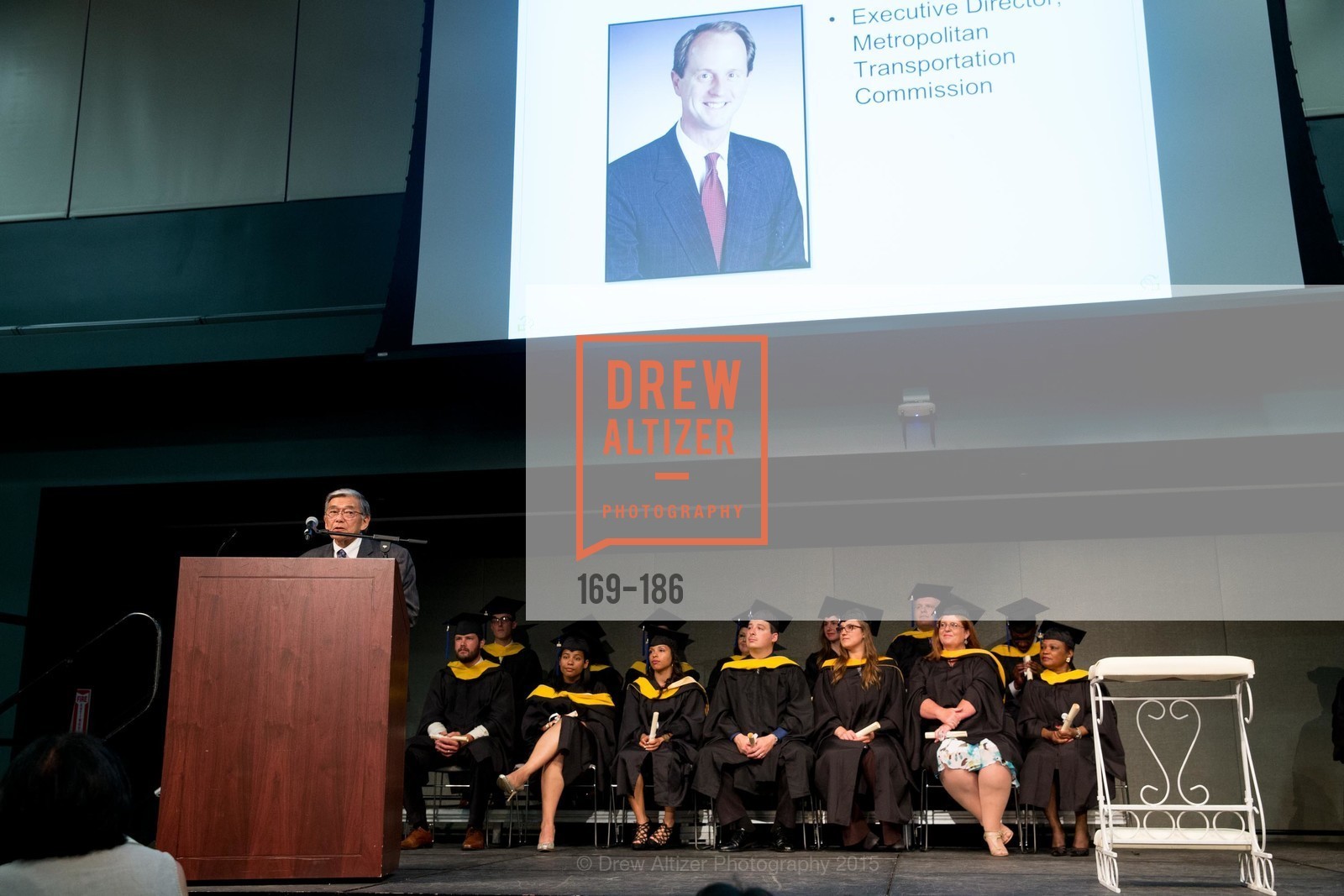 Norman Mineta, 2015 MTI Awards Banquet and Convocation Exercises, San Jose State University, Student Union Ballroom. One Washington Square, June 25th, 2015,Drew Altizer, Drew Altizer Photography, full-service agency, private events, San Francisco photographer, photographer california