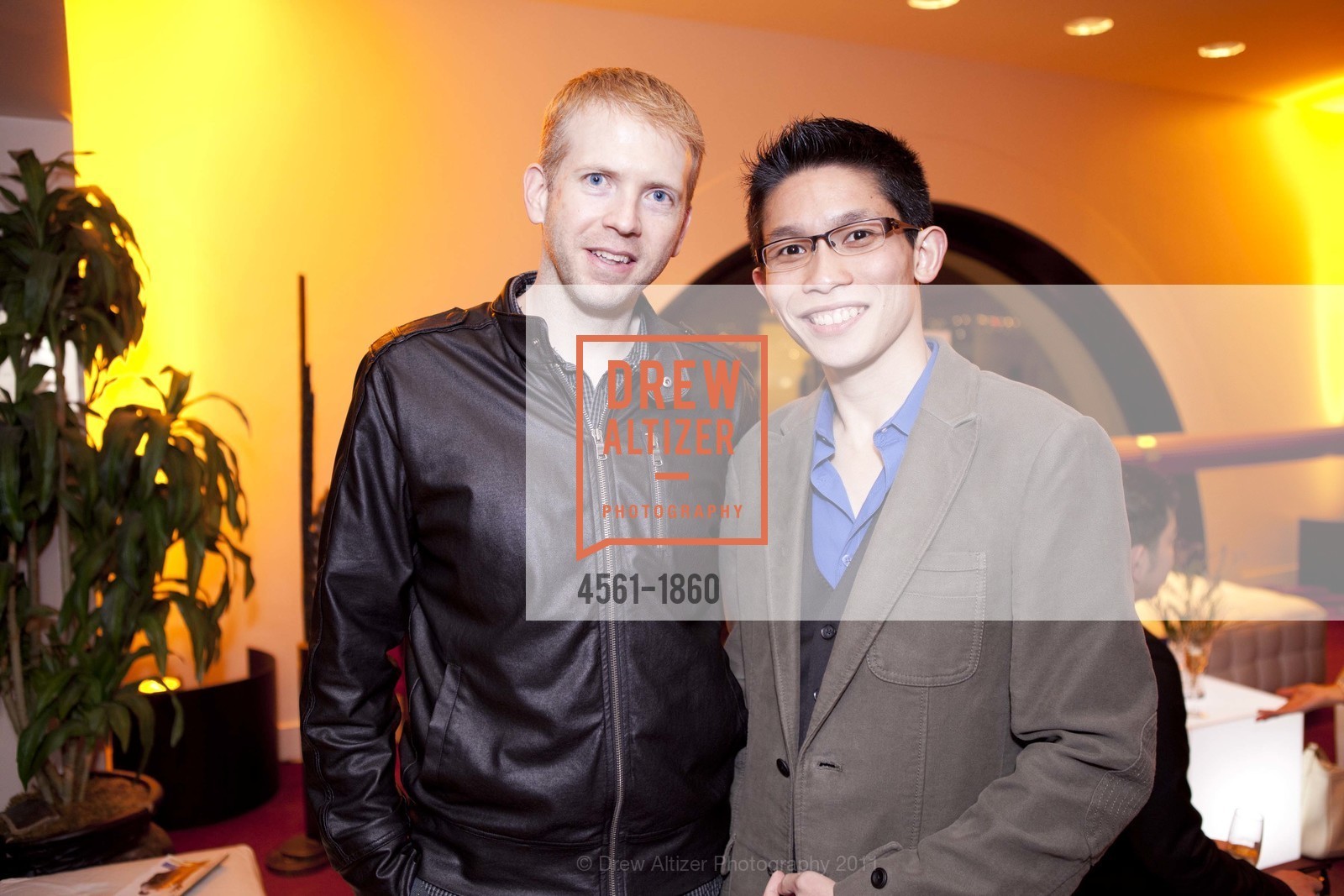 Justin Gross, Reyner Tantra, SYMPHONIX Reception for 3rd Annual DAVIES AFTER HOURS, US, March 12th, 2011, Photo #4561-1860 Justin Gross, Reyner Tantra, Photo #4561-1860
