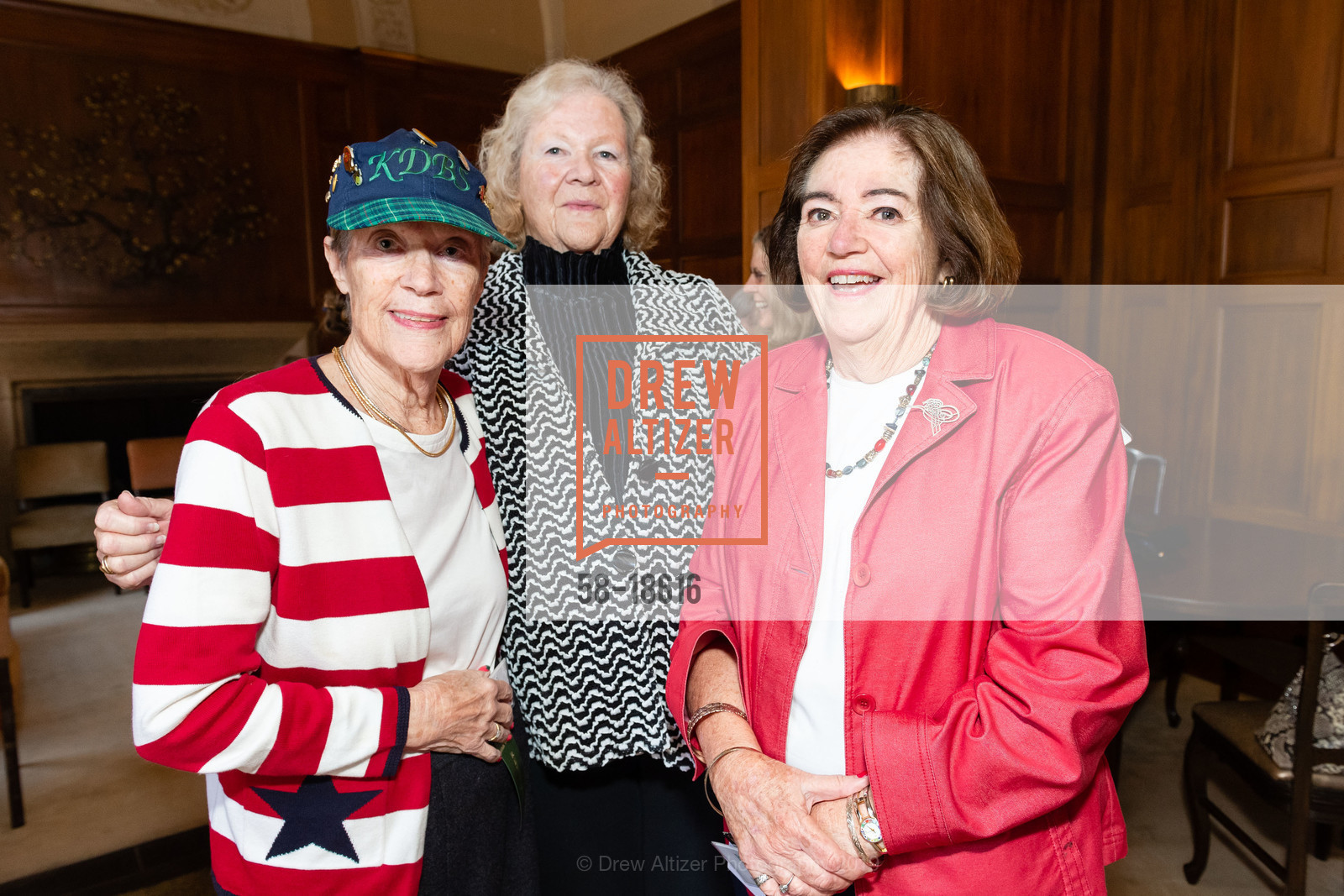Gloria Henderson, Randi Jean Hale, Betsy Tryon, Katharine Del Mar Burke's Alumnuae Luncheon 2019, Metropolitan Club, May 31st, 2019, Photo #58-18616 Gloria Henderson, Randi Jean Hale, Betsy Tryon, Photo #58-18616