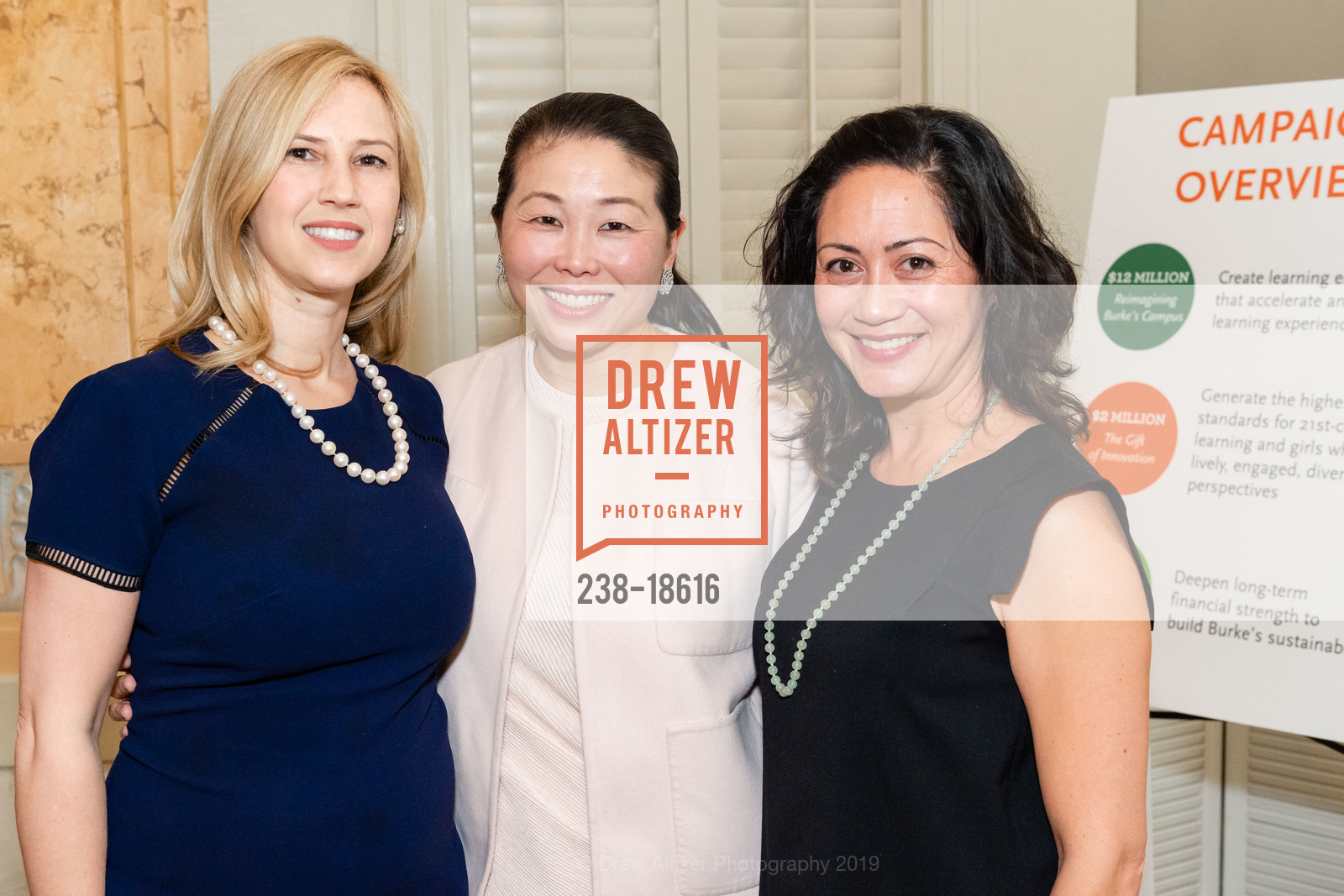 Franny Stark, Bella Shen Garnett, Jennifer Carter, Katharine Del Mar Burke's Alumnuae Luncheon 2019, Metropolitan Club, May 31st, 2019, Photo #238-18616 Franny Stark, Bella Shen Garnett, Jennifer Carter, Photo #238-18616