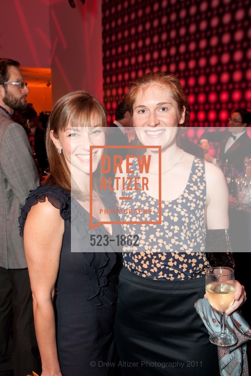 Melissa Power, Anna Nordberg Thompson, 27th Annual BOUQUETS TO ART Opening Night Gala, DeYoung Museum. 110313-BouquetsGala, March 14th, 2011, Photo #523-1862 Melissa Power, Anna Nordberg Thompson, Photo #523-1862