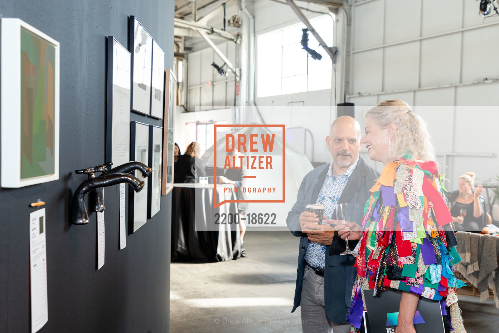 Daniel Abramson, Catharine Clark, Headlands Benefit Art Auction 2019, Fort Mason Festival Pavilion, Photo #2200-18622 Daniel Abramson, Catharine Clark, Photo #2200-18622