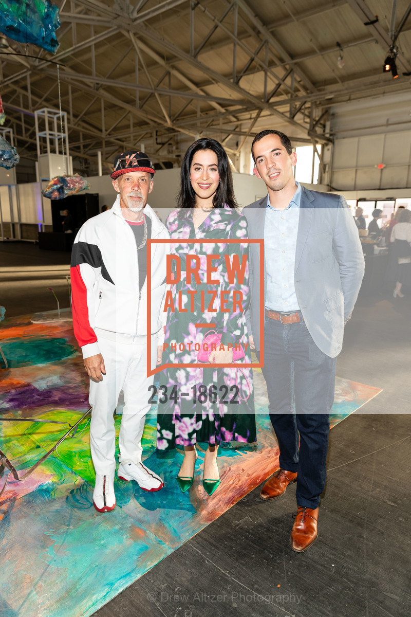 Tom McKinley, Becky Helfond, John Ascher-Roberts, Headlands Benefit Art Auction 2019, Fort Mason Festival Pavilion, Photo #234-18622 Tom McKinley, Becky Helfond, John Ascher-Roberts, Photo #234-18622