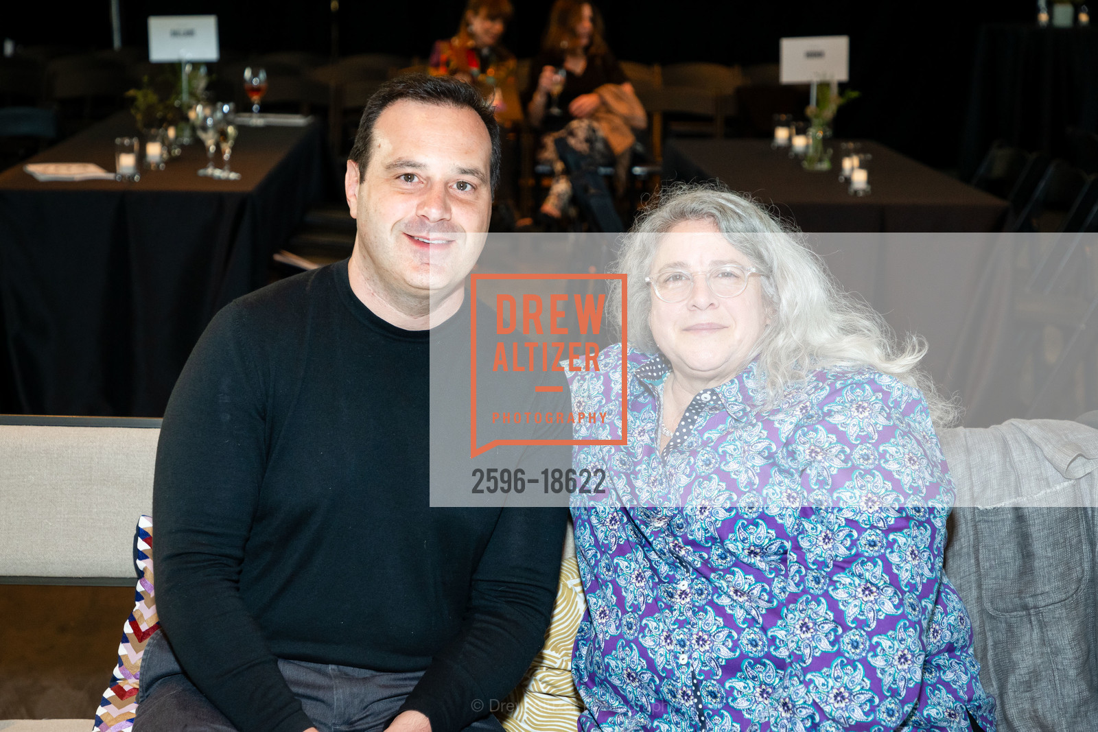 Barak Jolish, Laurie Glavin, Headlands Benefit Art Auction 2019, Fort Mason Festival Pavilion, Photo #2596-18622 Barak Jolish, Laurie Glavin, Photo #2596-18622