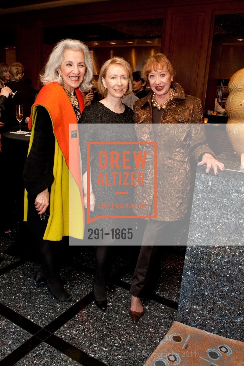 Marie Saroyan, Trish Otstott, Babs Mulcare, SYMPHONY Pre-Party for CAROLINA HERRERA FASHION SHOW, US, March 14th, 2011, Photo #291-1865 Marie Saroyan, Trish Otstott, Babs Mulcare, Photo #291-1865
