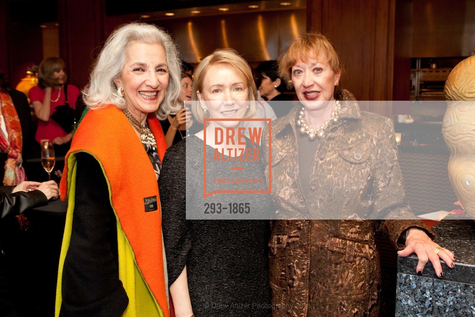 Marie Saroyan, Trish Otstott, Babs Mulcare, SYMPHONY Pre-Party for CAROLINA HERRERA FASHION SHOW, US, March 14th, 2011, Photo #293-1865 Marie Saroyan, Trish Otstott, Babs Mulcare, Photo #293-1865