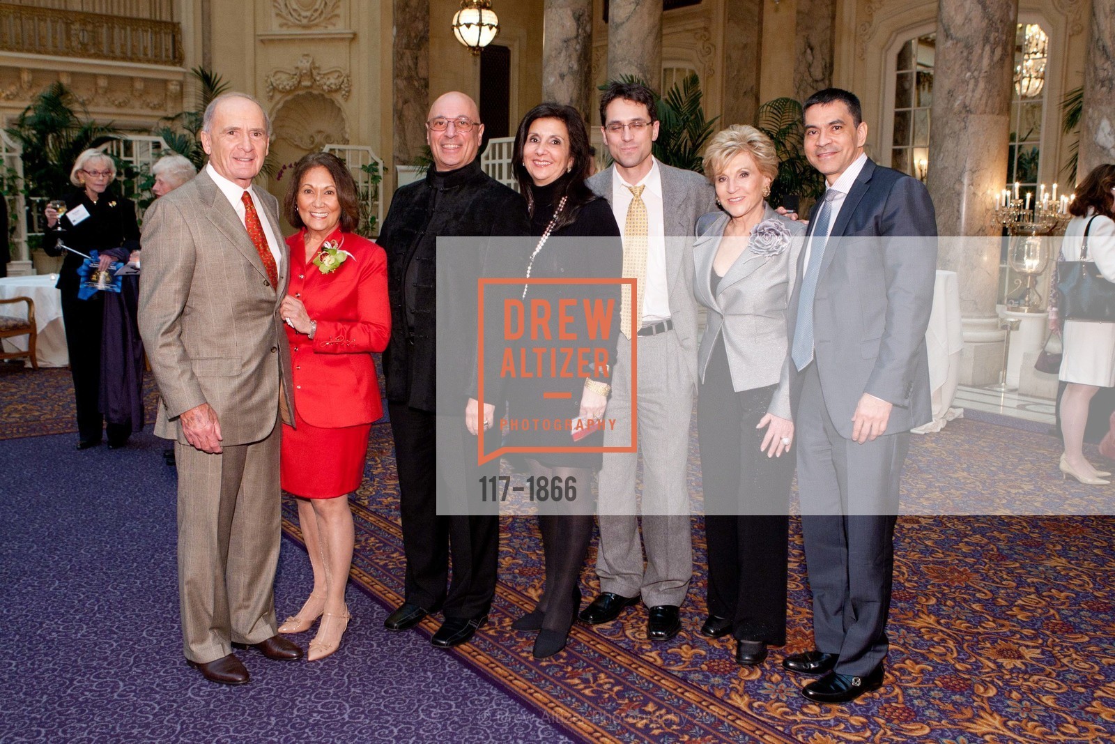 George Scalise, Maryles Casto, Dennis Nahat, Pat Splinter, Marc Casto, Lois Lehrman, Daniel Diaz, Photo #117-1866