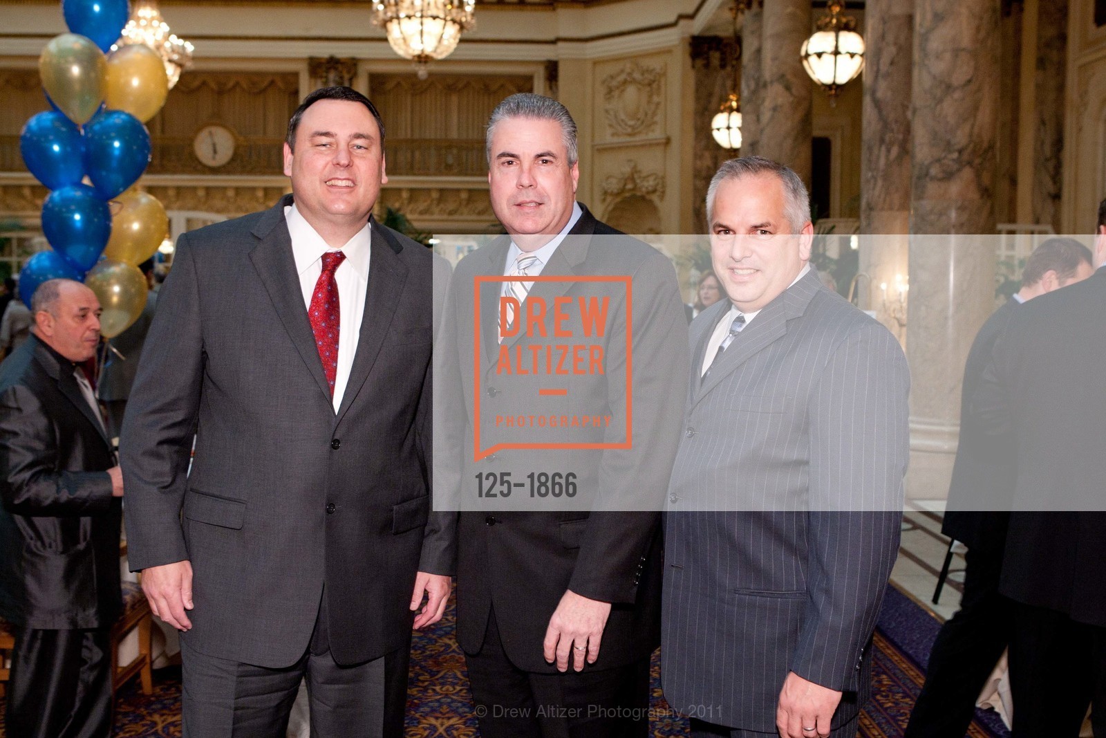 Chris Moore, Jeff Godown, Todd Travers, COMMONWEALTH CLUB OF CALIFORNIA 23rd Annual Distinguished Citizen Award Dinner, US, March 15th, 2011, Photo #125-1866 Chris Moore, Jeff Godown, Todd Travers, Photo #125-1866