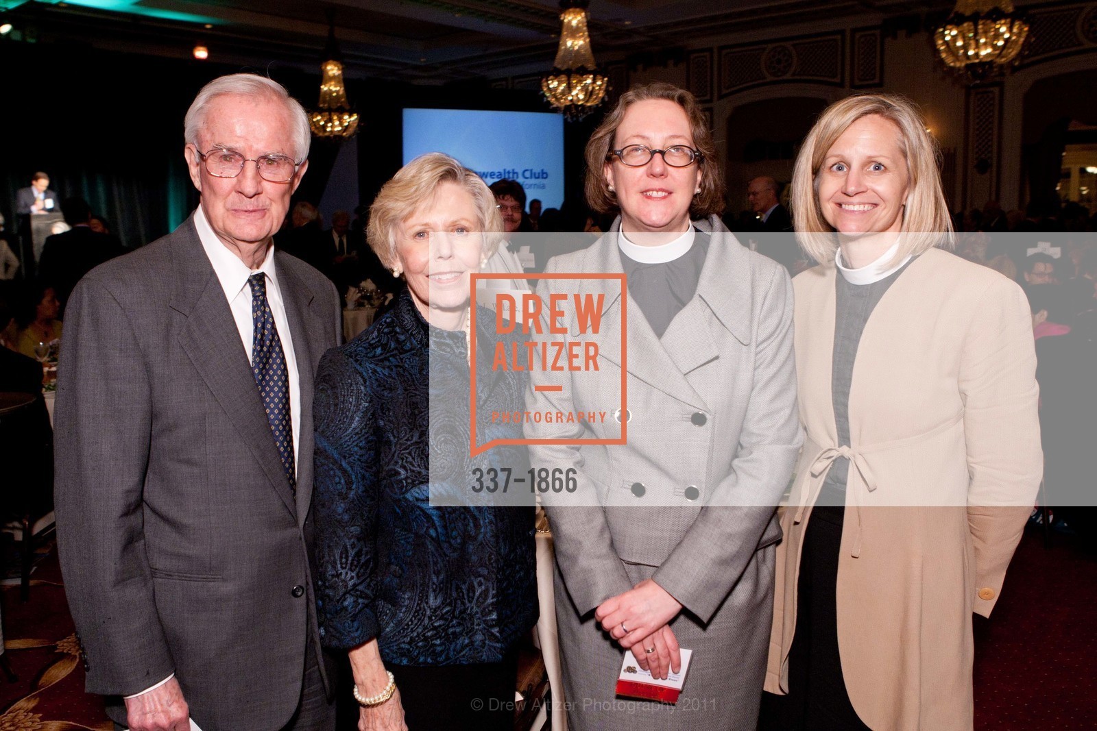 Art Gimbel, Carolyn Gimbel, Jan Shaw, Christine McSpadden, Photo #337-1866