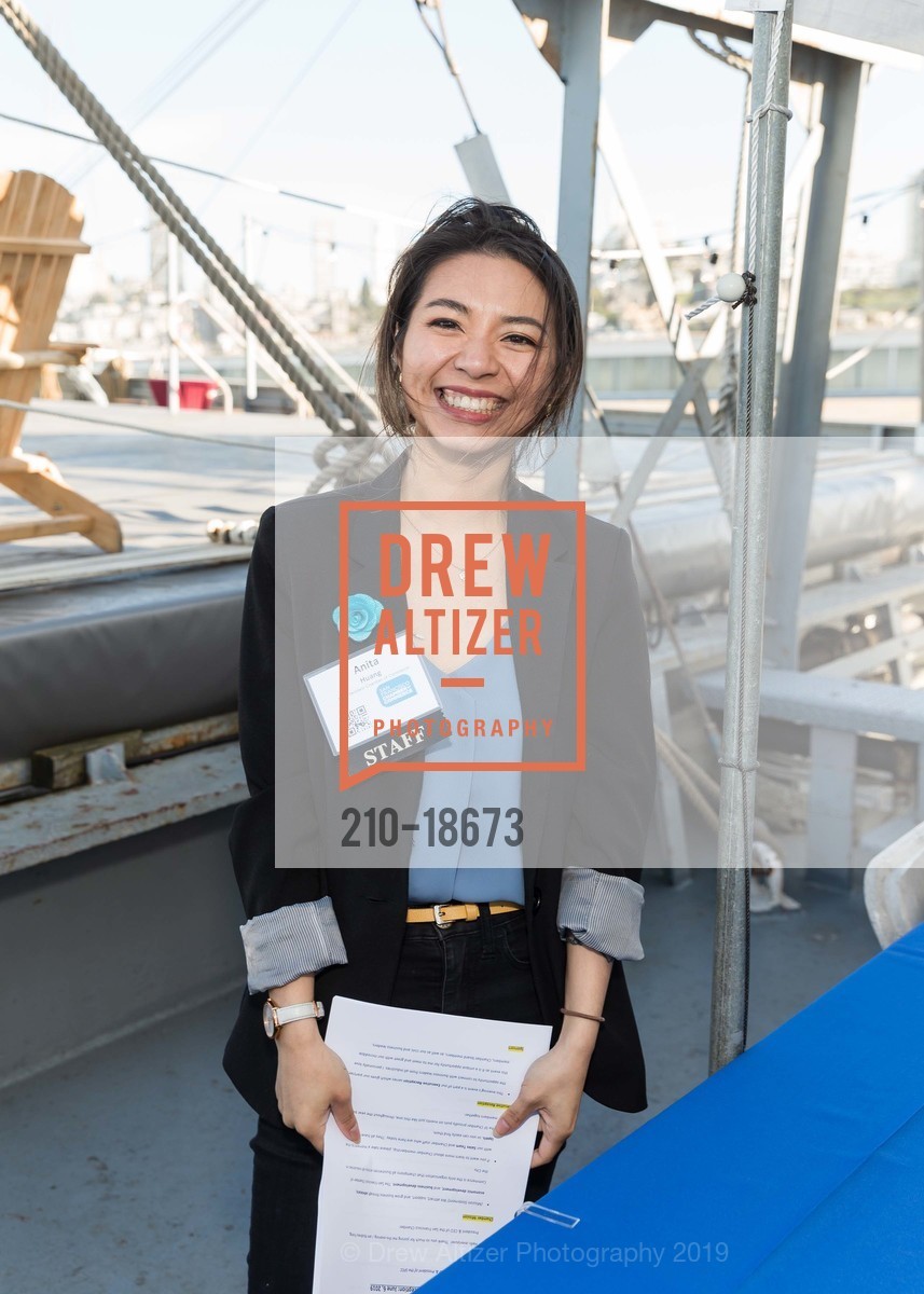Anita Huang, SF Chamber of Commerce Executive Reception on the SS Jeremiah O’Brien, SS Jeremiah O’Brien. Pier 45, Fisherman's Wharf, June 6th, 2019, Photo #210-18673 Anita Huang, Photo #210-18673