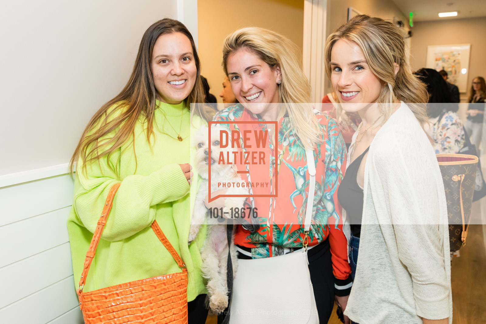 Ashley Zeal, Kathleen Ensign, Emma Elfving, SkinSpirit Burlingame Launch Party, SkinSpirit. 1375 Burlingame Ave, June 6th, 2019, Photo #101-18676 Ashley Zeal, Kathleen Ensign, Emma Elfving, Photo #101-18676