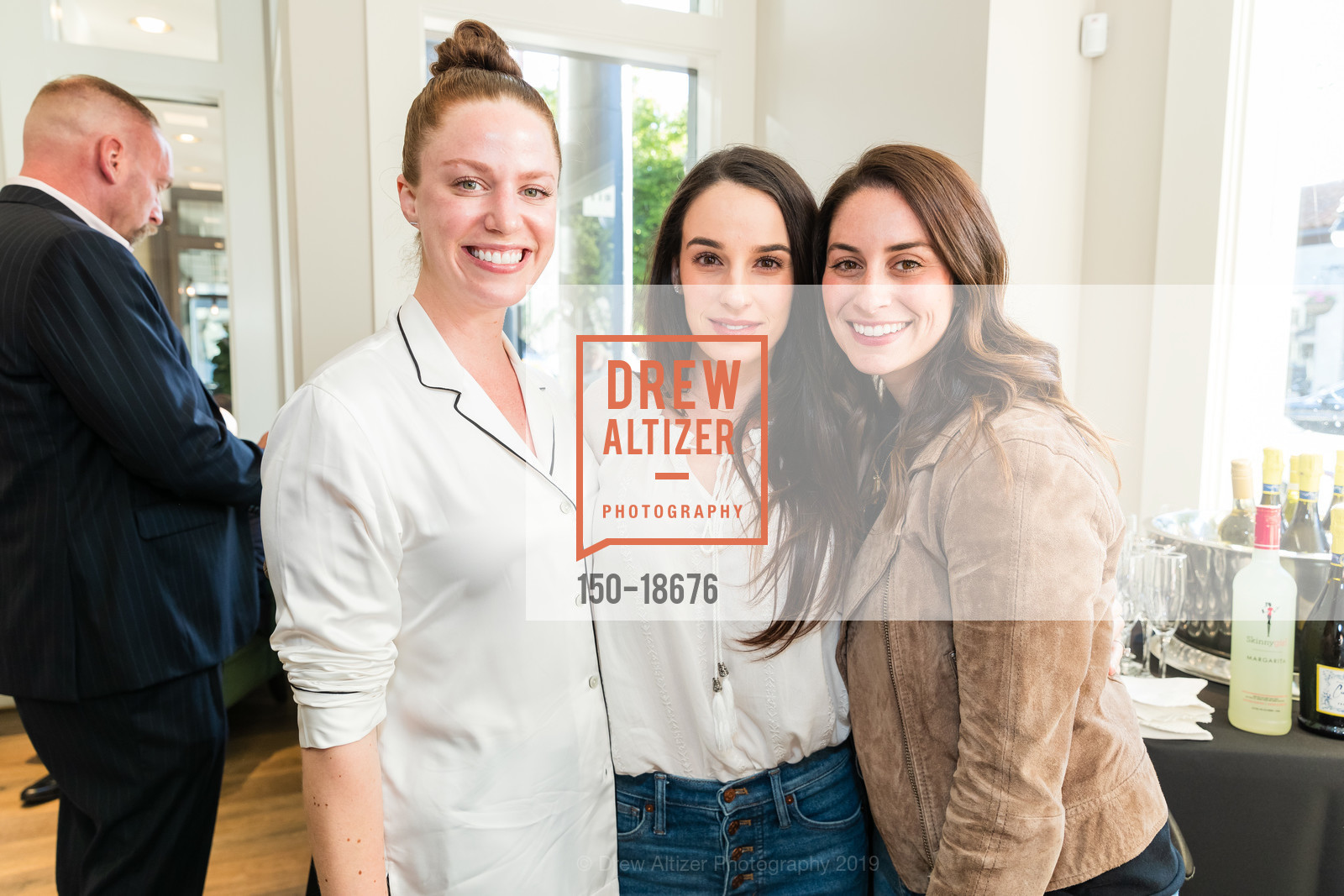 Victoria Columb, Lindsay Rigby, Brittany Akchurin, SkinSpirit Burlingame Launch Party, SkinSpirit. 1375 Burlingame Ave, June 6th, 2019, Photo #150-18676 Victoria Columb, Lindsay Rigby, Brittany Akchurin, Photo #150-18676