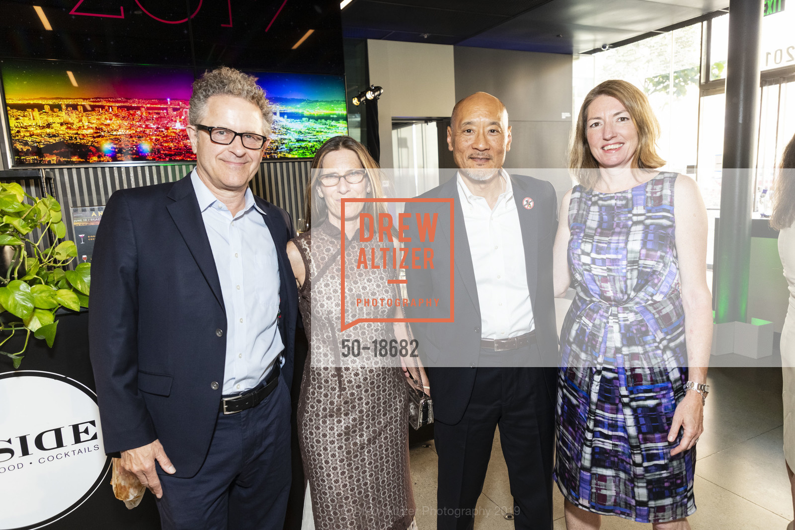 Tom Dreyer, Victoria Lilienthal, Philip Yun, Margaret Tough, Ploughshares Fund - Chain Reaction 2019, SFJAZZ Center. 201 Franklin Street, June 10th, 2019, Photo #50-18682 Tom Dreyer, Victoria Lilienthal, Philip Yun, Margaret Tough, Photo #50-18682