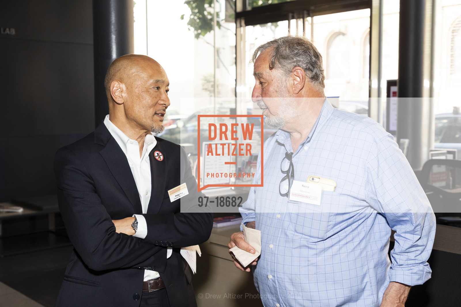 Philip Yun, Steve Silberstein, Ploughshares Fund - Chain Reaction 2019, SFJAZZ Center. 201 Franklin Street, June 10th, 2019, Photo #97-18682 Philip Yun, Steve Silberstein, Photo #97-18682