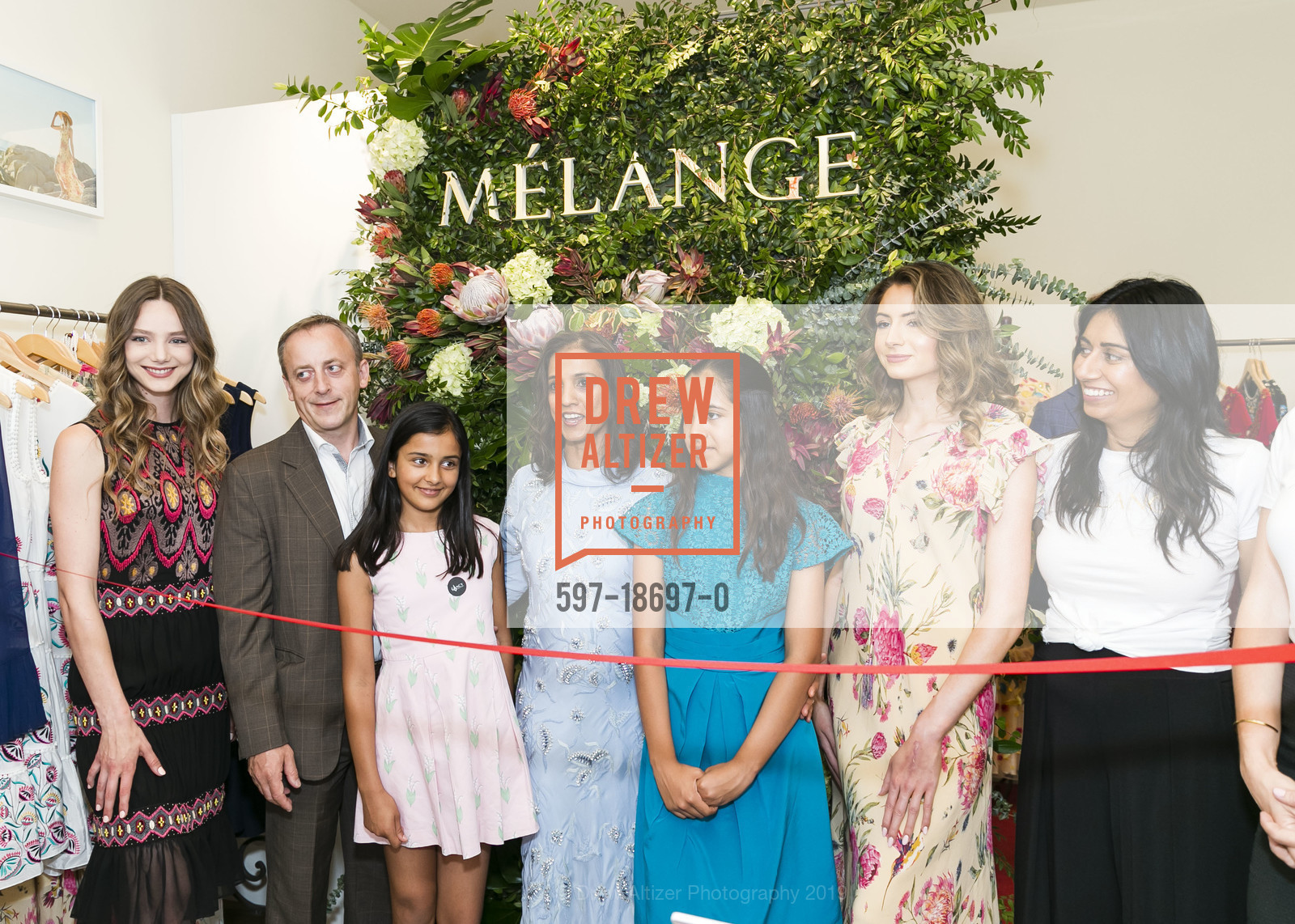 Madeline Taylor, Mark Allen, Anja Allen, Seona Allen, Chandan Allen, Freya Allen, Celeste Traxler, Monique Patel, Mélange Store Opening Party, Stanford Shopping Center. 660 Stanford Shopping Center, June 13th, 2019, Photo #597-18697-0 Madeline Taylor, Mark Allen, Anja Allen, Seona Allen, Chandan Allen, Freya Allen, Celeste Traxler, Monique Patel, Photo #597-18697-0
