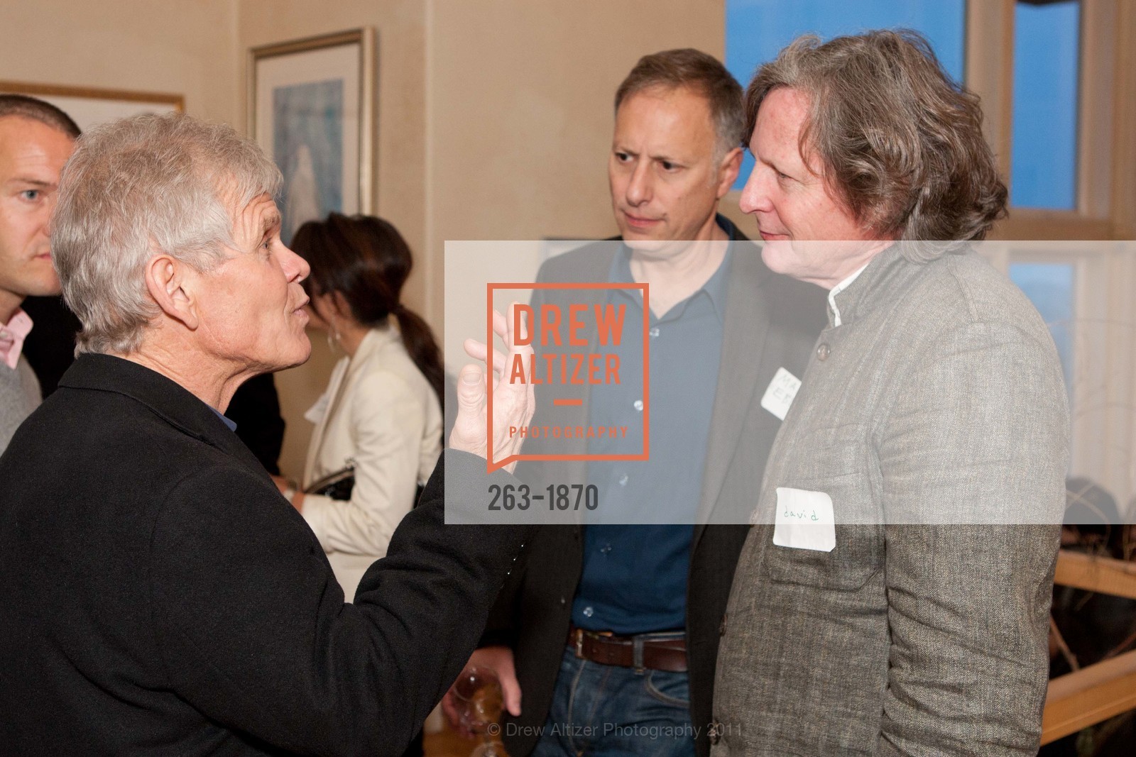 Rick Ridgeway, Marc Ebbins, David Shearer, FREEDOM TO ROAM: Connect Protect Access, Private Residence, March 18th, 2011, Photo #263-1870 Rick Ridgeway, Marc Ebbins, David Shearer, Photo #263-1870