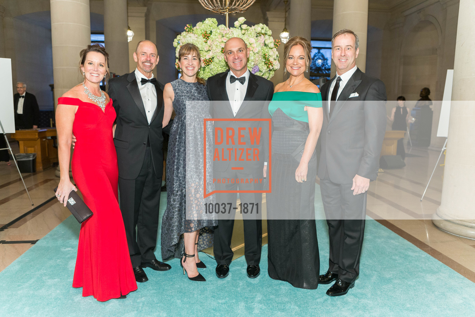 Christina Winquist, Chris Winquist, Leila Delfs, Ed Delfs, Diedre Shaw, Bob Shaw, San Francisco Ballet Opening Night Gala, San Francisco City Hall. 1 Dr Carlton B Goodlett Pl, San Francisco, CA 94102, Photo #10037-1871 Christina Winquist, Chris Winquist, Leila Delfs, Ed Delfs, Diedre Shaw, Bob Shaw, Photo #10037-1871