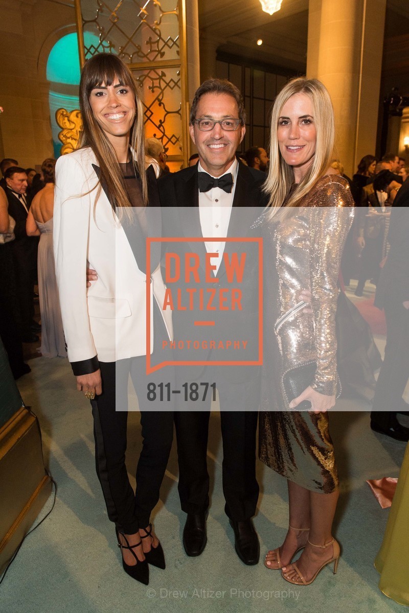 Kendall Chase, Andy Chase, Emily Shagley, San Francisco Ballet Opening Night Gala, San Francisco City Hall. 1 Dr Carlton B Goodlett Pl, San Francisco, CA 94102, Photo #811-1871 Kendall Chase, Andy Chase, Emily Shagley, Photo #811-1871