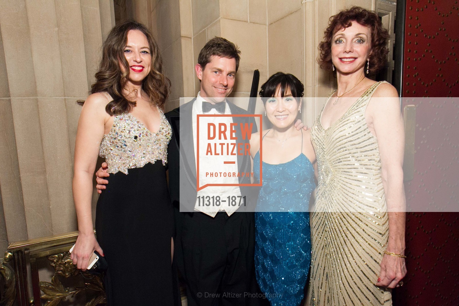 Vanessa Johnson, Daniel Berkman, Heejay Chung, Lee Ralph, San Francisco Ballet Opening Night Gala, San Francisco City Hall. 1 Dr Carlton B Goodlett Pl, San Francisco, CA 94102, Photo #11318-1871 Vanessa Johnson, Daniel Berkman, Heejay Chung, Lee Ralph, Photo #11318-1871