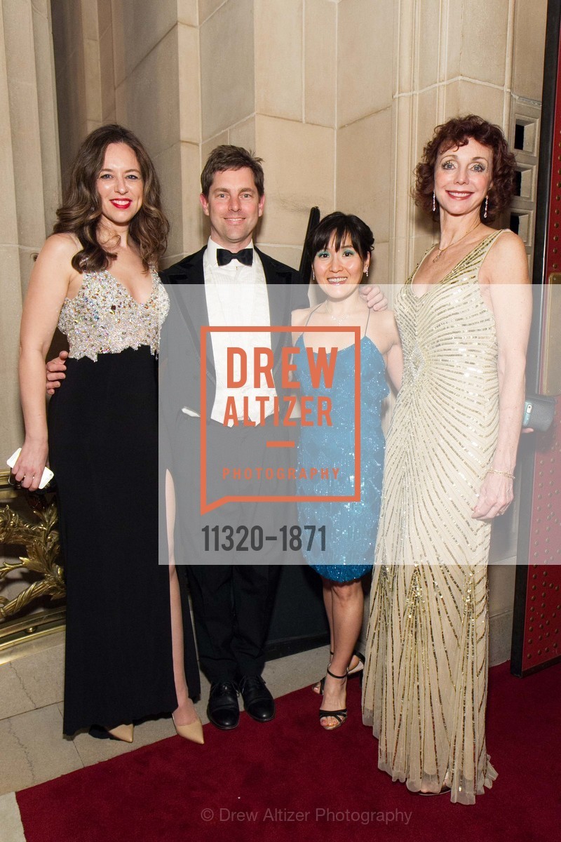 Vanessa Johnson, Daniel Berkman, Heejay Chung, Lee Ralph, San Francisco Ballet Opening Night Gala, San Francisco City Hall. 1 Dr Carlton B Goodlett Pl, San Francisco, CA 94102, Photo #11320-1871 Vanessa Johnson, Daniel Berkman, Heejay Chung, Lee Ralph, Photo #11320-1871