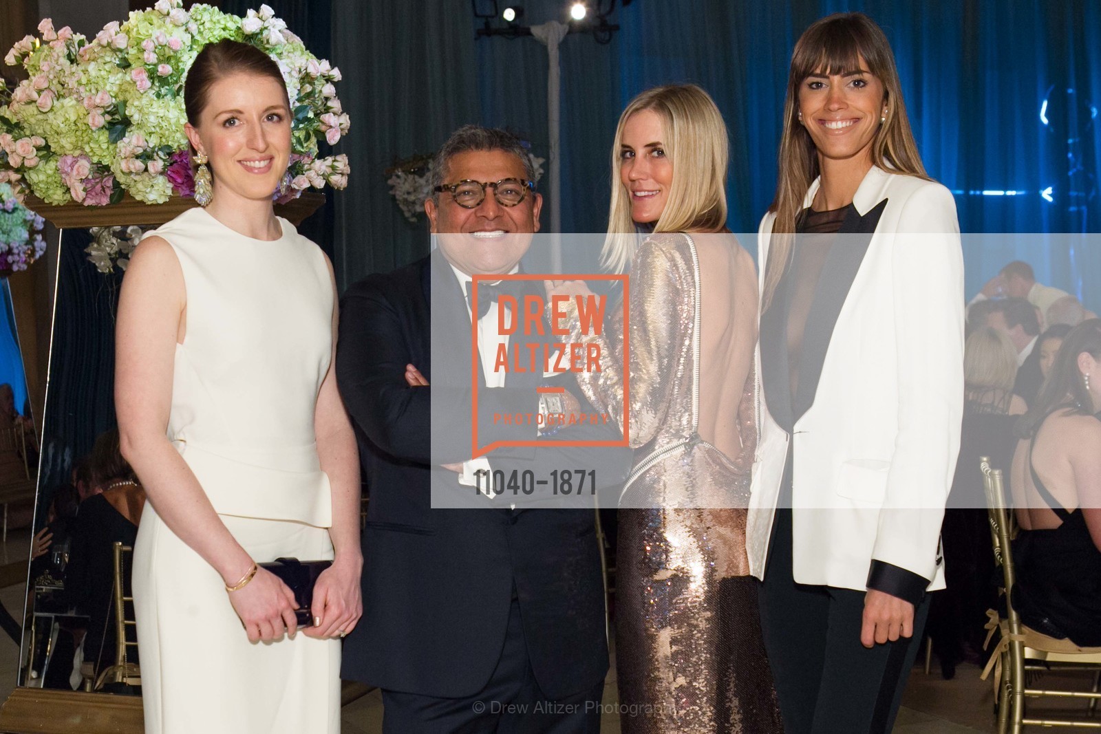 Laura Sagues, Riccardo Benavides, Emily Shagley, Kendall Chase, San Francisco Ballet Opening Night Gala, San Francisco City Hall. 1 Dr Carlton B Goodlett Pl, San Francisco, CA 94102, Photo #11040-1871 Laura Sagues, Riccardo Benavides, Emily Shagley, Kendall Chase, Photo #11040-1871