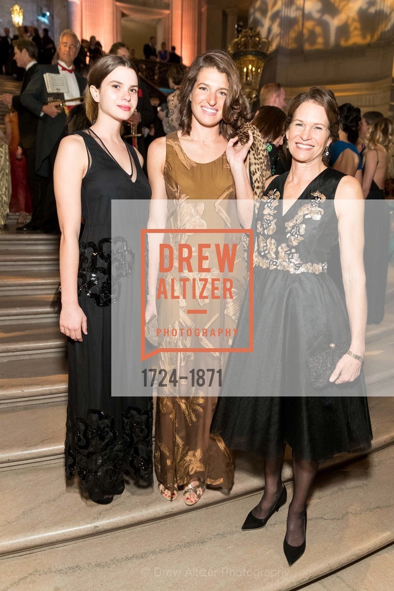 Emma Fisher, Lexie George, Randi Fisher, San Francisco Ballet Opening Night Gala, San Francisco City Hall. 1 Dr Carlton B Goodlett Pl, San Francisco, CA 94102, Photo #1724-1871 Emma Fisher, Lexie George, Randi Fisher, Photo #1724-1871