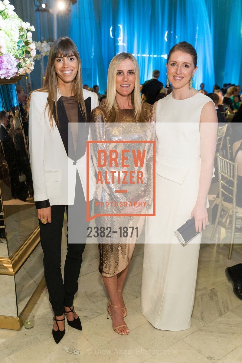 Kendall Chase, Emily Shagley, Laura Sagues, San Francisco Ballet Opening Night Gala, San Francisco City Hall. 1 Dr Carlton B Goodlett Pl, San Francisco, CA 94102, Photo #2382-1871 Kendall Chase, Emily Shagley, Laura Sagues, Photo #2382-1871