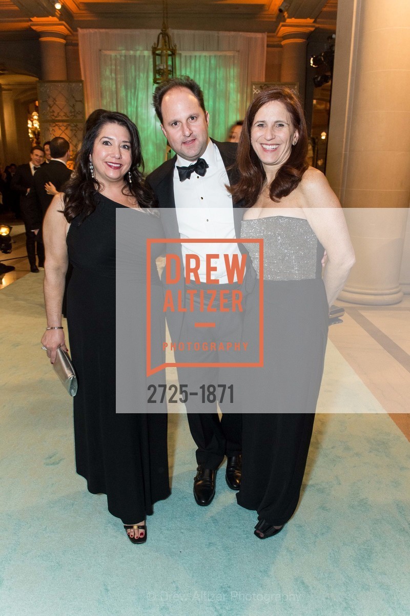 Samara Diapoulos, Rich Jasen, Michelle Jasen, San Francisco Ballet Opening Night Gala, San Francisco City Hall. 1 Dr Carlton B Goodlett Pl, San Francisco, CA 94102, Photo #2725-1871 Samara Diapoulos, Rich Jasen, Michelle Jasen, Photo #2725-1871