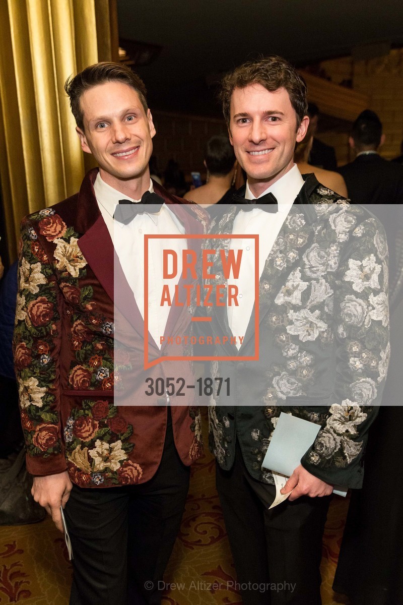 Luke Willis, Justin McBaine, San Francisco Ballet Opening Night Gala, San Francisco City Hall. 1 Dr Carlton B Goodlett Pl, San Francisco, CA 94102, Photo #3052-1871 Luke Willis, Justin McBaine, Photo #3052-1871