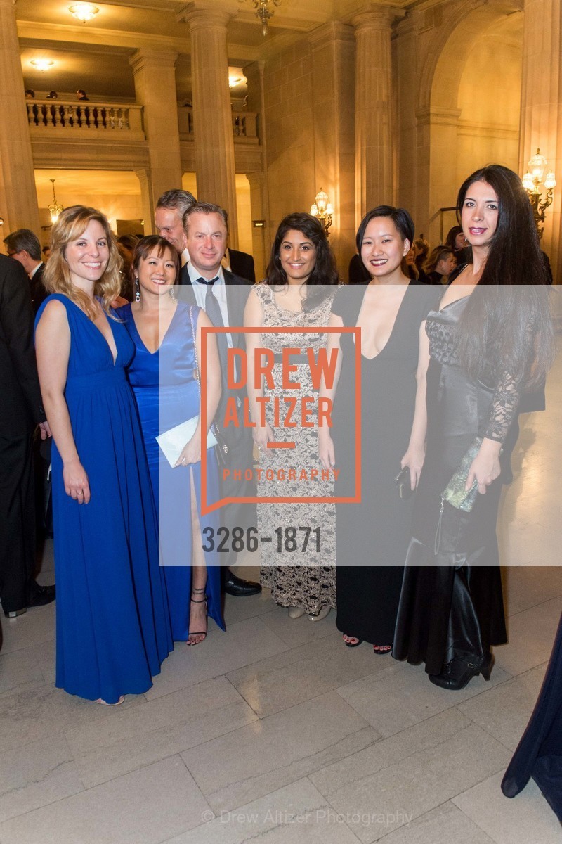 Maya Dalusck, Natalie Quan, Nicole Lugtu, San Francisco Ballet Opening Night Gala, San Francisco City Hall. 1 Dr Carlton B Goodlett Pl, San Francisco, CA 94102, Photo #3286-1871 Maya Dalusck, Natalie Quan, Nicole Lugtu, Photo #3286-1871