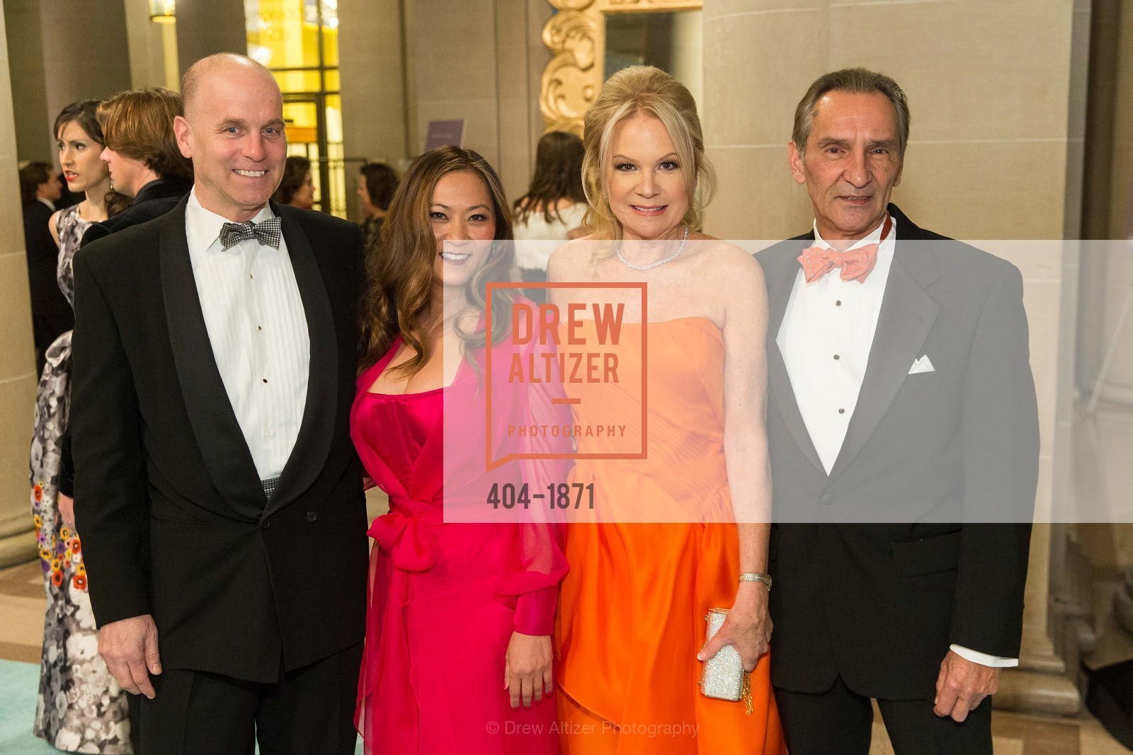 Peter Fowler, Elizabeth Fullerton, Claire Kostic, Mark Kostic, San Francisco Ballet Opening Night Gala, San Francisco City Hall. 1 Dr Carlton B Goodlett Pl, San Francisco, CA 94102, Photo #404-1871 Peter Fowler, Elizabeth Fullerton, Claire Kostic, Mark Kostic, Photo #404-1871