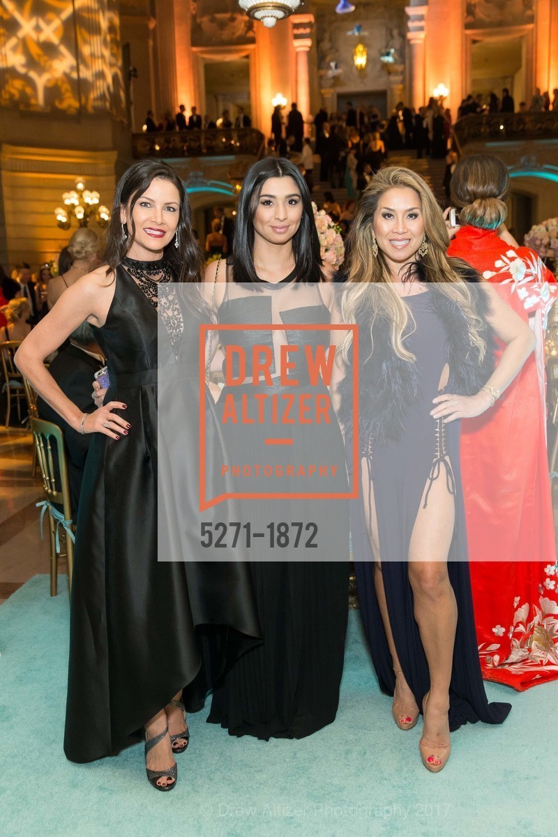 Stephanie McEntee, Tiffany Miller, Suzane Kurtz, ENCORE! 2017 Opening Night Gala: Ever Magical, City Hall & War Memorial Opera House. 1 Dr Carlton B Goodlett Pl, San Francisco, CA 94102, January 19th, 2017, Photo #5271-1872 Stephanie McEntee, Tiffany Miller, Suzane Kurtz, Photo #5271-1872