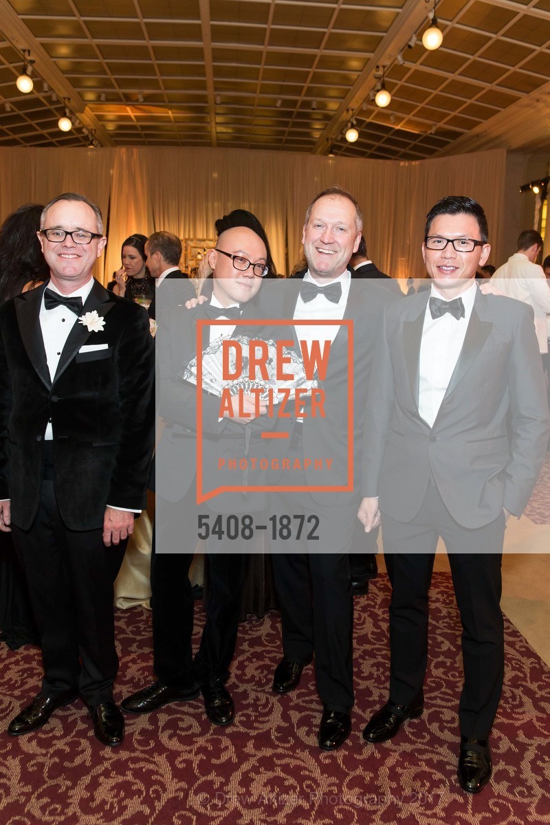 Kalnowski, Peter Nguyen, Charles Perl, Theodor Nguyen, ENCORE! 2017 Opening Night Gala: Ever Magical, City Hall & War Memorial Opera House. 1 Dr Carlton B Goodlett Pl, San Francisco, CA 94102, January 19th, 2017, Photo #5408-1872 Kalnowski, Peter Nguyen, Charles Perl, Theodor Nguyen, Photo #5408-1872