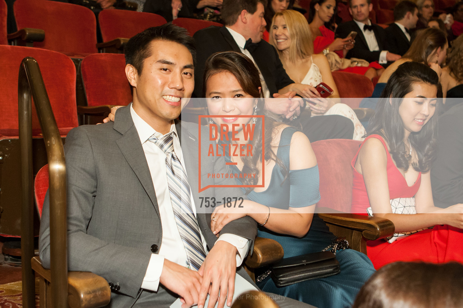 Daniel Hung, Angela Zhang, ENCORE! 2017 Opening Night Gala: Ever Magical, City Hall & War Memorial Opera House. 1 Dr Carlton B Goodlett Pl, San Francisco, CA 94102, Photo #753-1872 Daniel Hung, Angela Zhang, Photo #753-1872