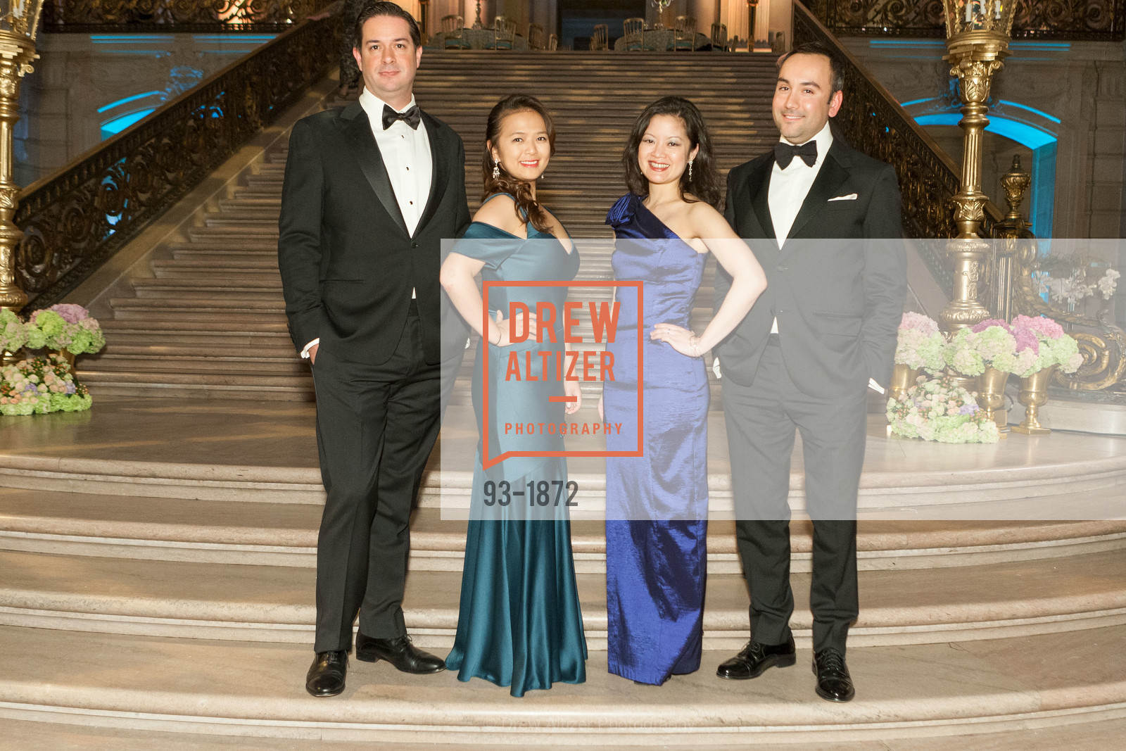 Angela Zhang, Susan Lin, Christopher Correa, ENCORE! 2017 Opening Night Gala: Ever Magical, City Hall & War Memorial Opera House. 1 Dr Carlton B Goodlett Pl, San Francisco, CA 94102, Photo #93-1872 Angela Zhang, Susan Lin, Christopher Correa, Photo #93-1872
