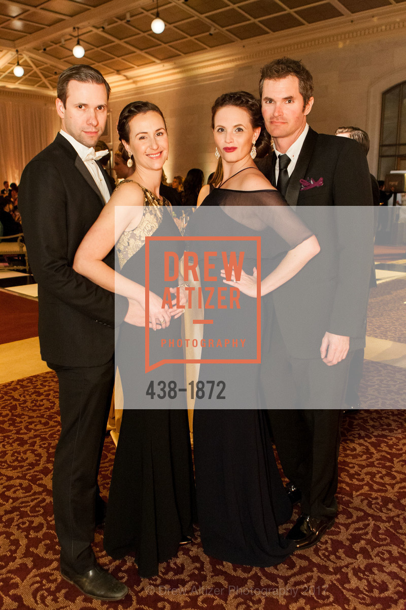 Brian Hale, Giselle Hale, Alyson Blume, Brett Butler, ENCORE! 2017 Opening Night Gala: Ever Magical, City Hall & War Memorial Opera House. 1 Dr Carlton B Goodlett Pl, San Francisco, CA 94102, January 19th, 2017, Photo #438-1872 Brian Hale, Giselle Hale, Alyson Blume, Brett Butler, Photo #438-1872